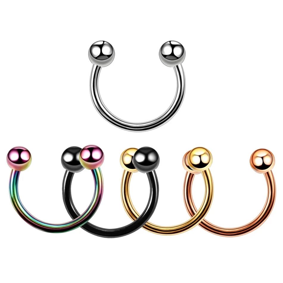 5Pcs Wholesale Septum Nose Ring Jewelry