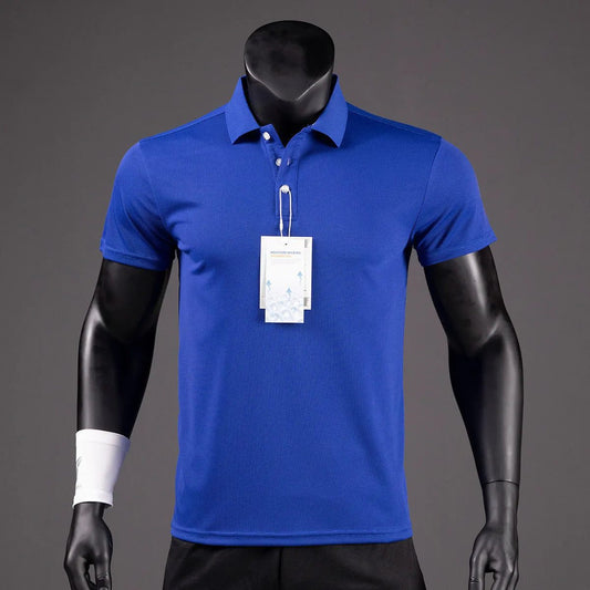 Luxury Men's Golf Polo Shirt - Quick-Drying