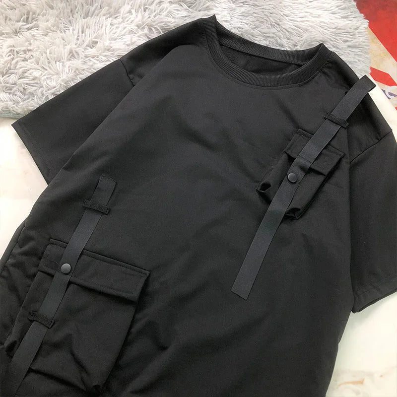 Men's Casual Summer Pocket T-Shirt Fashion