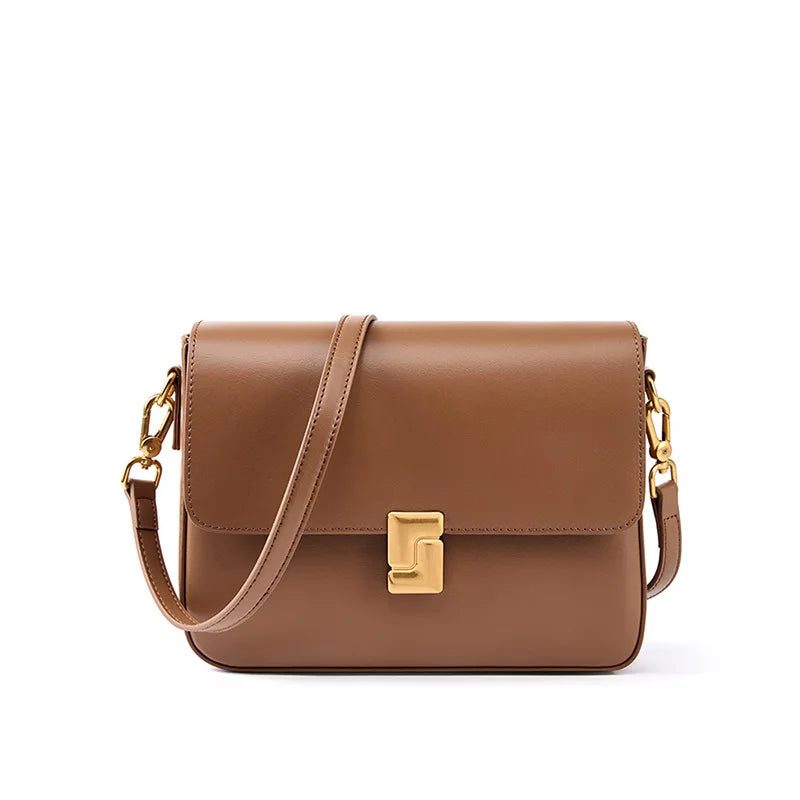 Genuine Leather Crossbody Bag for Women