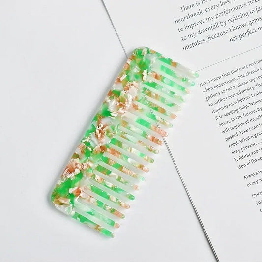 Colorful Wide Tooth Hair Combs for Travel