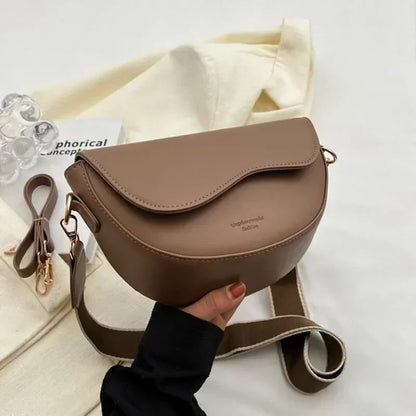 Vintage Small Leather Crossbody Bags for Women