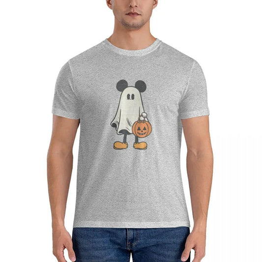 Men's Halloween Mickey Mouse T-Shirt Cotton