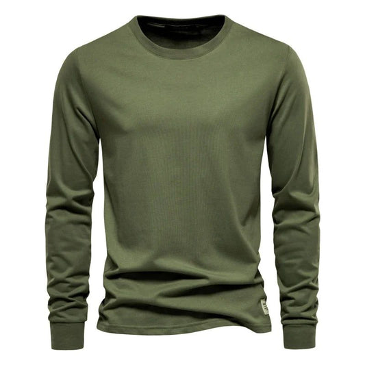 High-Quality Men's Casual Cotton T-Shirt