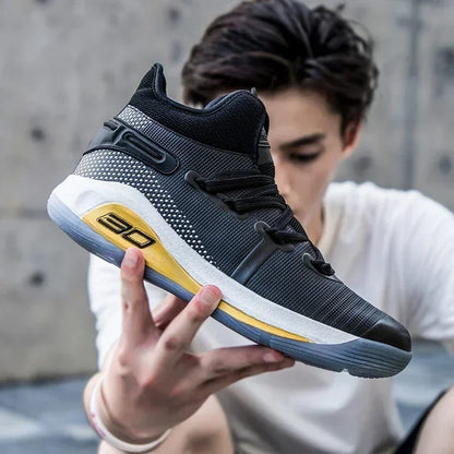 Men's Low Top Basketball Shoes Non-Slip