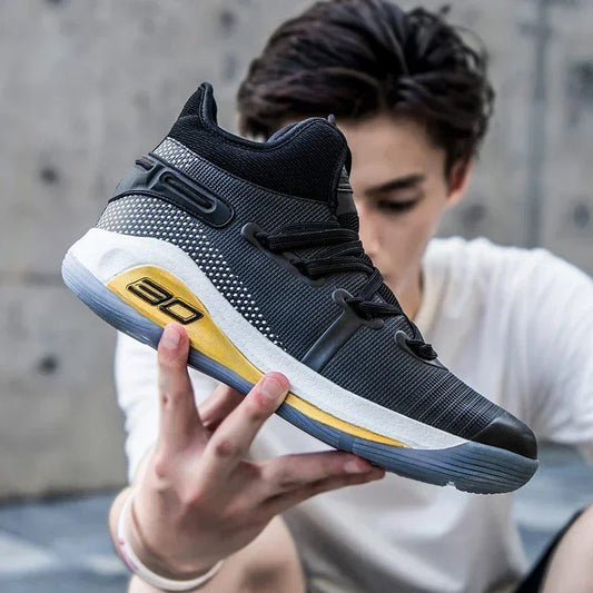 Men's Low Top Basketball Shoes Non-Slip