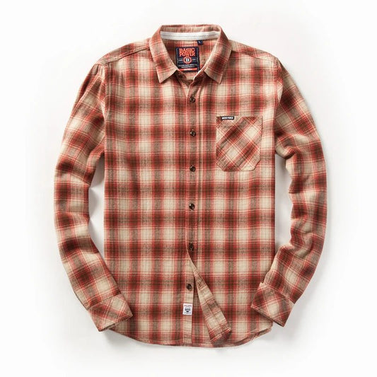 2024 Men's Casual Plaid Flannel Shirt