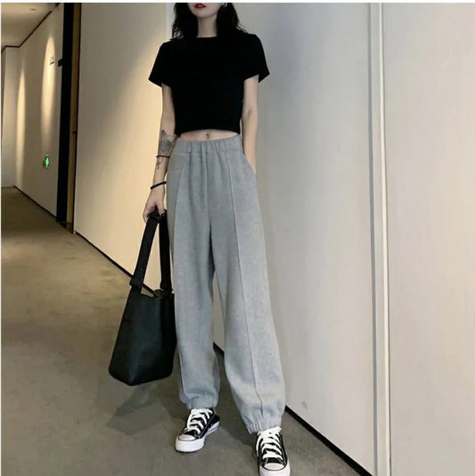 9 Colors Women's Cropped T-Shirt for Summer