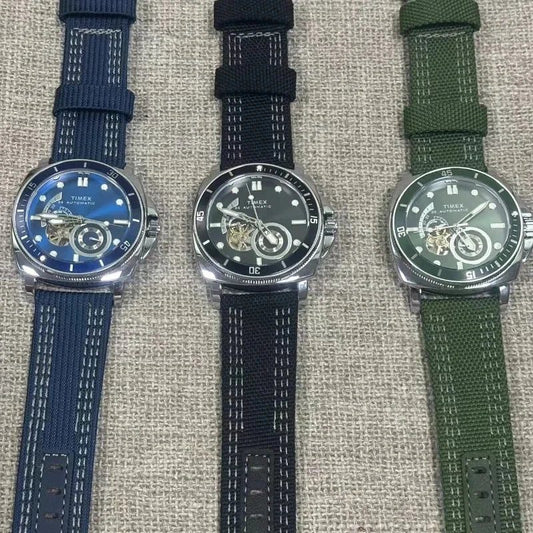 Luxury Automatic Men's Stainless Steel Diving Watch