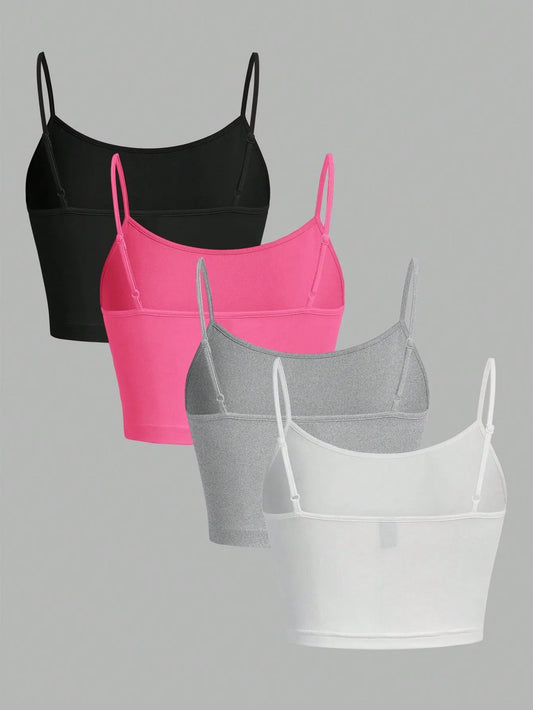 Women’s Sexy Summer Crop Tops Adjustable Vests