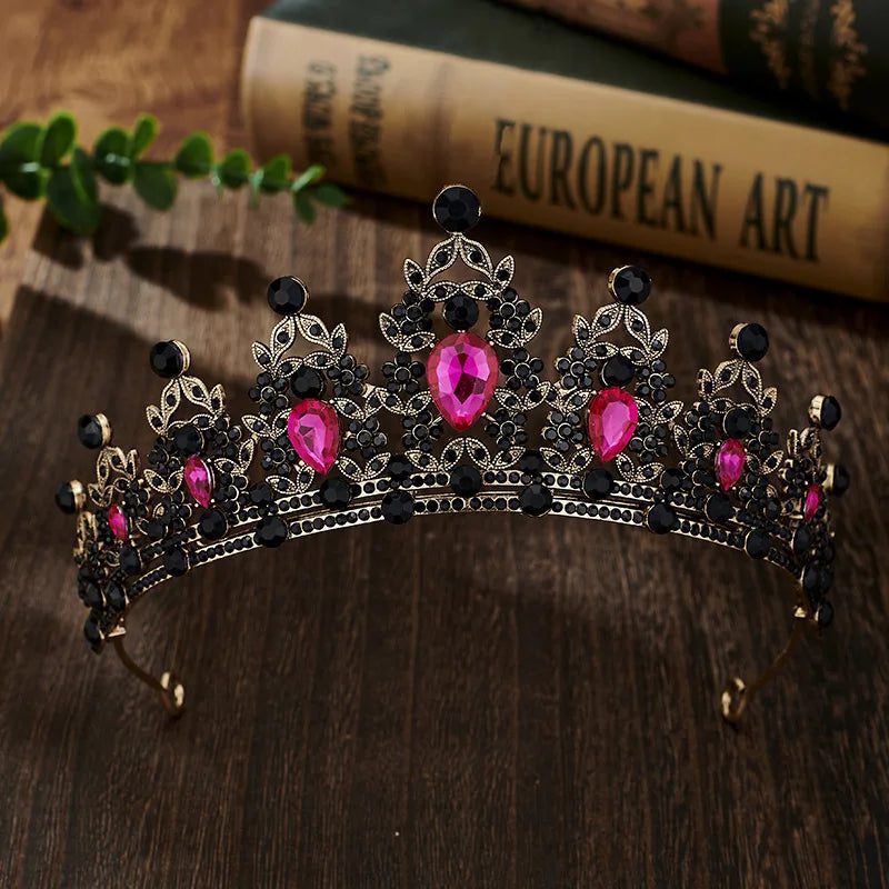Elegant Rhinestone Tiara for Bridal Hair