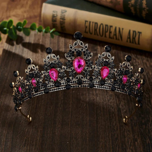 Elegant Rhinestone Tiara for Bridal Hair