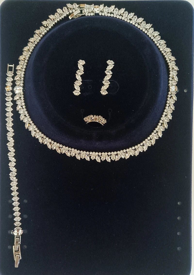 Unique Luxury Wedding Jewelry Set for Women