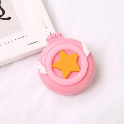 Compact Travel Hair Brush with Mirror