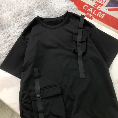 Men's Casual Summer Pocket T-Shirt Fashion