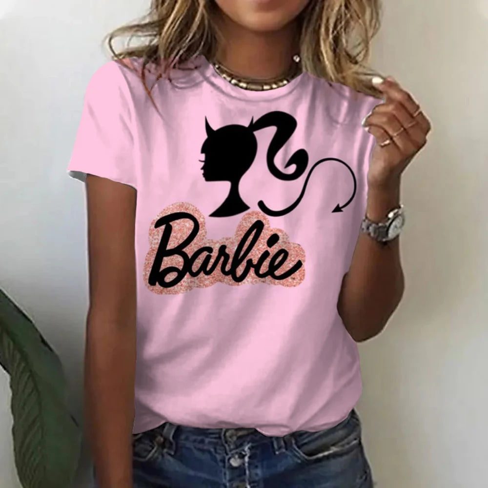 Cute Loose Short Sleeve T-Shirt for Women