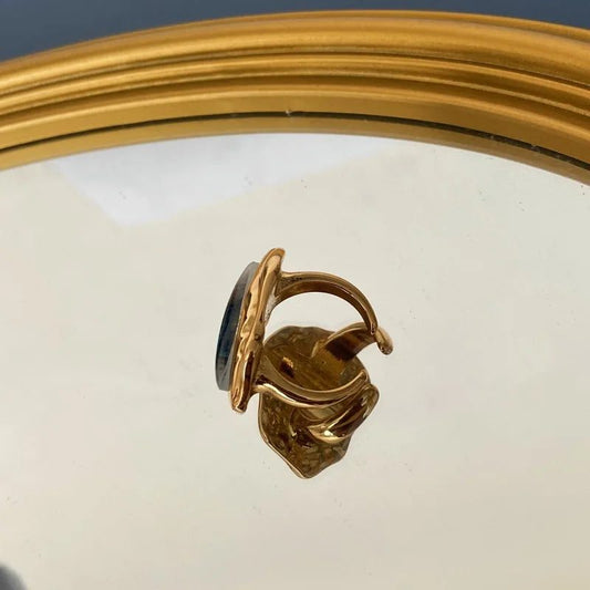 Vintage Eye Open Ring for Unique Style