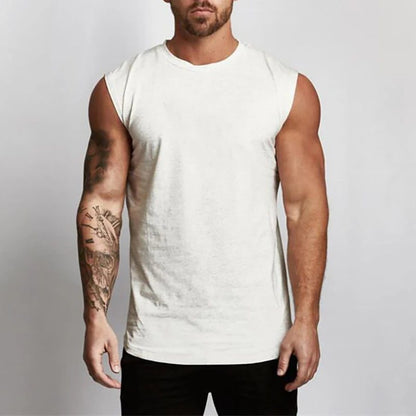 Men's Sleeveless Workout Tank Top for Fitness