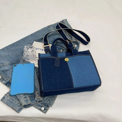 2024 Large Denim Handbag for Women