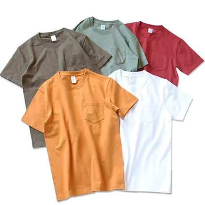 Men's Breathable Pocket T-Shirt - Heavy Cotton