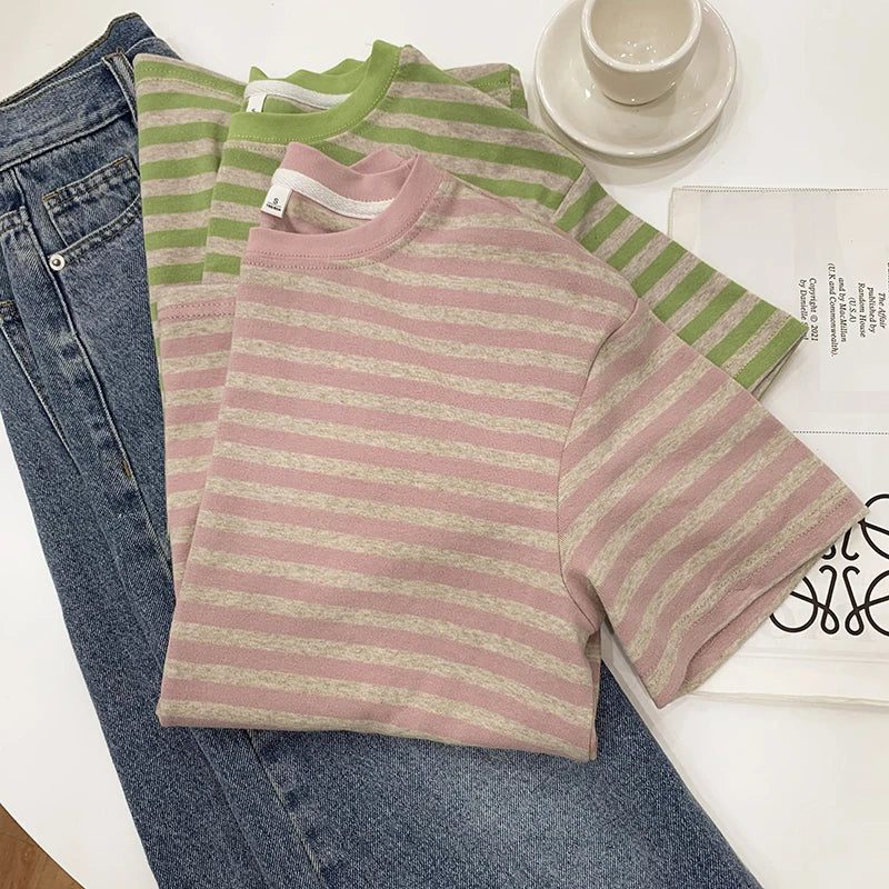 Versatile Striped T-Shirts for Women 2023