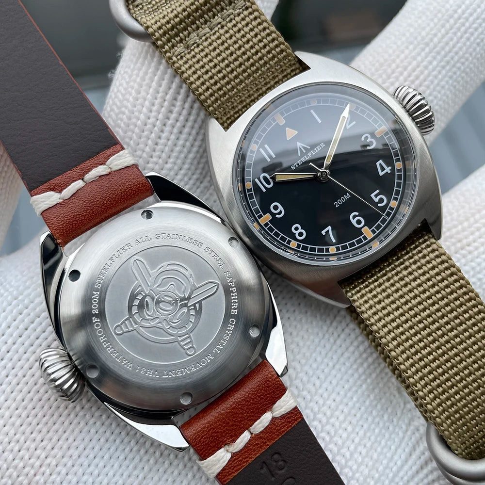 Luxury Unisex Quartz Dive Watch 200M Waterproof