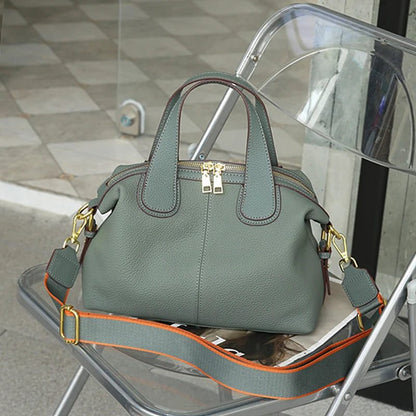 Genuine Leather Crossbody Handbags for Women 2024