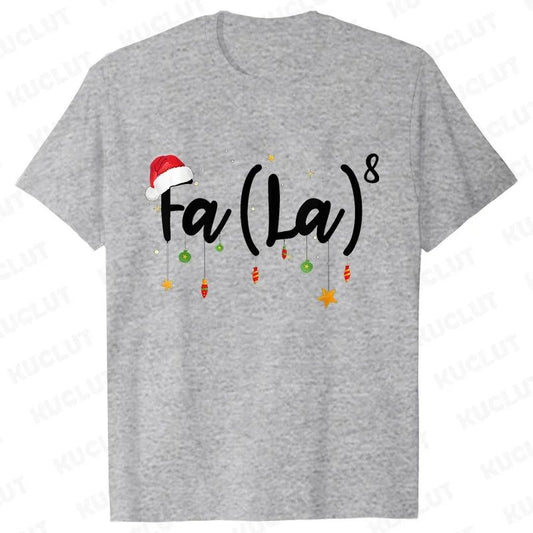 Funny Santa Men’s Christmas T-Shirt for Parties