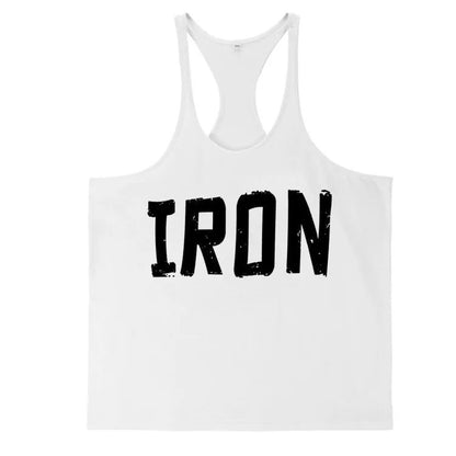 Men's Cotton Workout Tank Top for Bodybuilding
