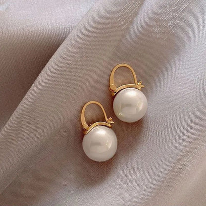 Elegant Pearl Drop Earrings for Women