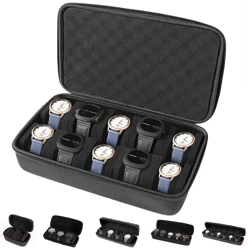 Portable Watch Box Organizer for Travel Storage