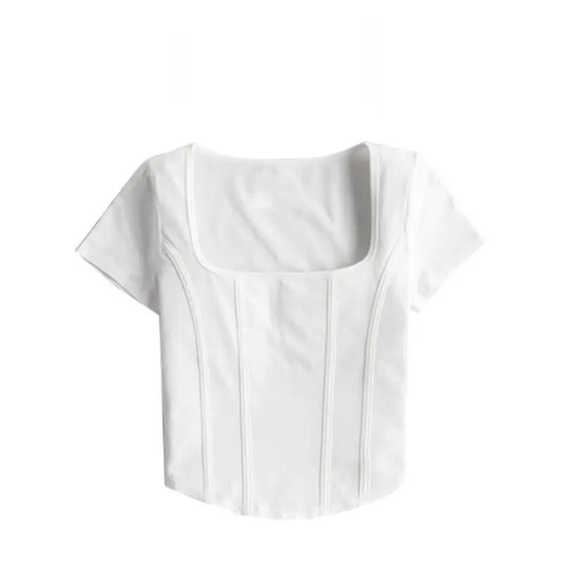 Trendy Cropped Floral Cotton T-Shirts for Women