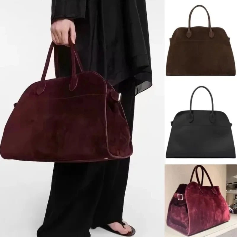 Large Capacity Suede Tote Bag for Women