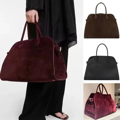 Large Capacity Suede Tote Bag for Women