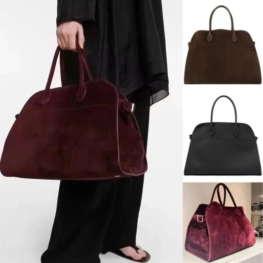 Large Capacity Suede Tote Bag for Women