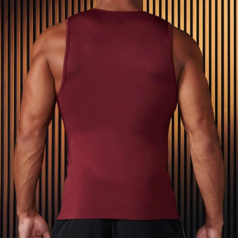 Men's Ribbed Tank Top - Cool Summer Sleeveless