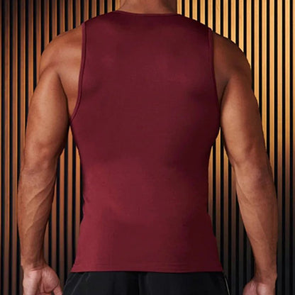 Men's Ribbed Tank Top - Cool Summer Sleeveless