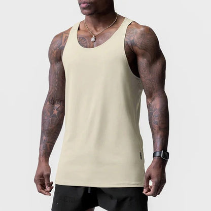 Men's Casual Sleeveless Tank Top for Fitness