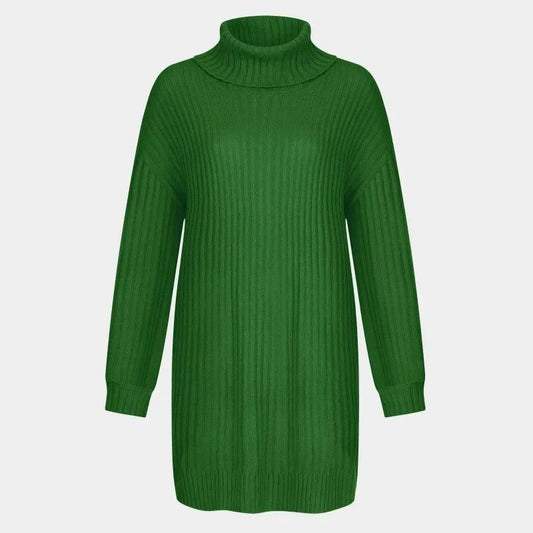 Trendy Women’s Mid-Length Sweater Dress