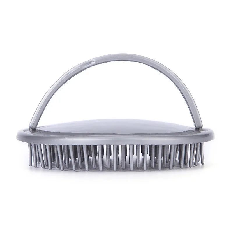 Soft Silicone Scalp Massager Brush for All Hair
