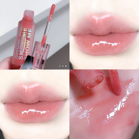 Moisturizing White Lipstick Gloss for Girly Look