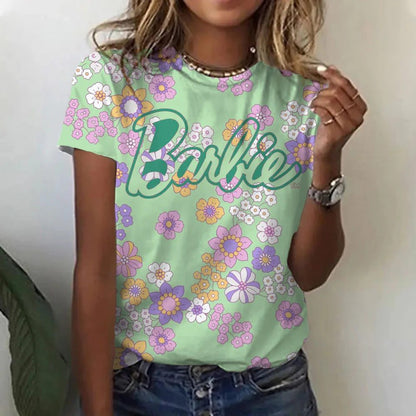 Casual Short-Sleeved Women's T-Shirt for 2024