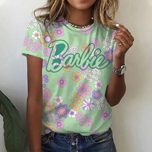 Casual Short-Sleeved Women's T-Shirt for 2024