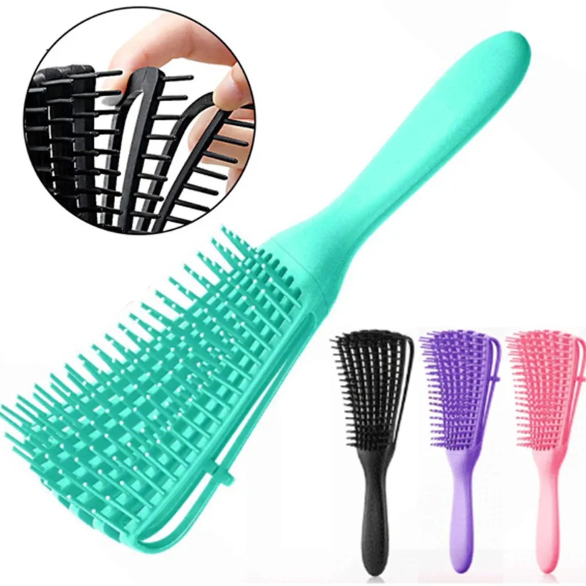 Detangling Hair Brush for Curly Wet Hair