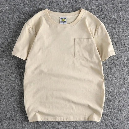 Men's Cotton Pocket T-Shirt - Basic Style