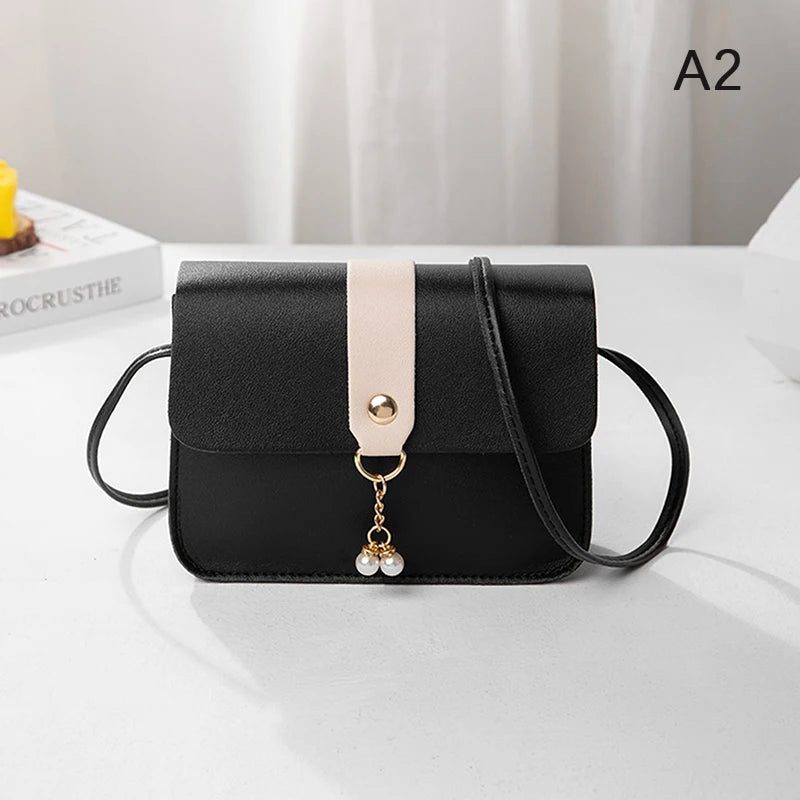 Luxury Pearl Pendant Crossbody Handbag for Women