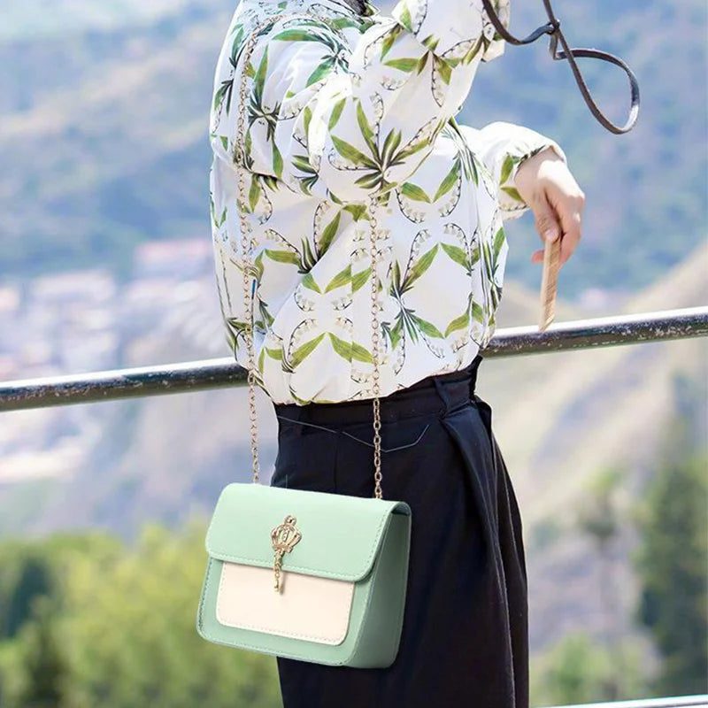 Stylish PU Leather Crossbody Bag for Women