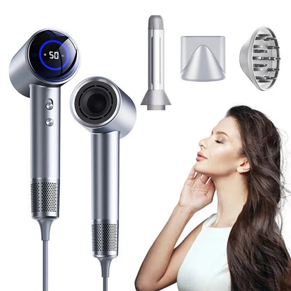 Portable High-Speed Hair Dryer with Negative Ions