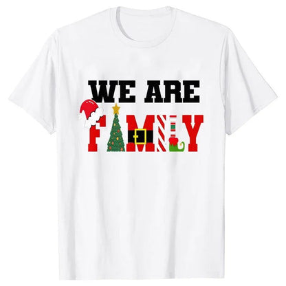 Funny Family Matching Christmas T-Shirt for Everyone