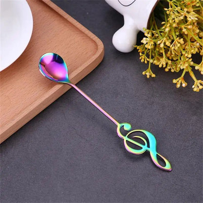 Musical Notes Stainless Steel Tea Spoon